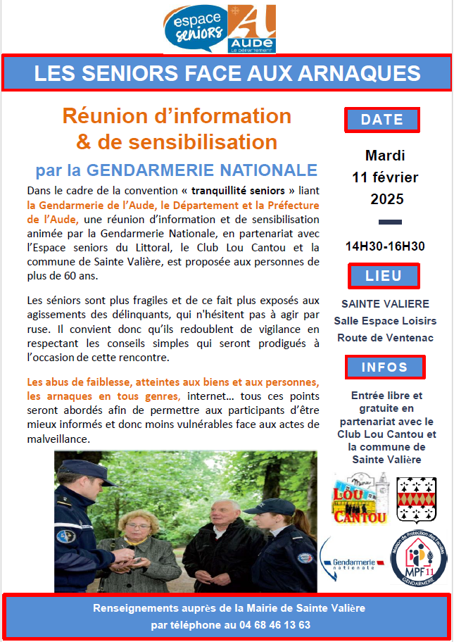 Intervention Gendarmerie à Sainte Valière